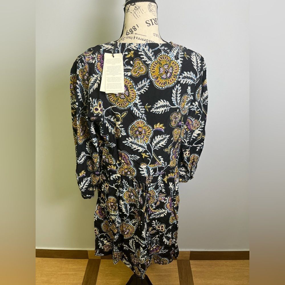BA&SH
Volver gathered floral-print crepe mini dress NWT Size M - Picture 4 of 8
